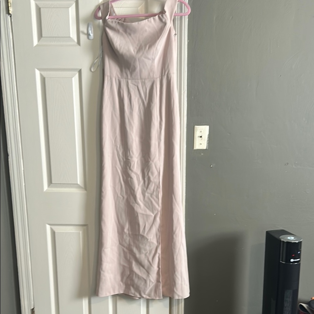Dessy Collection Elegant Pink Dress